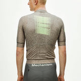 Pas Normal Studios Mechanism Logo AOP RTN jersey - Green