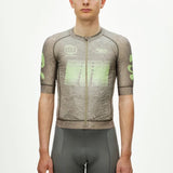 Pas Normal Studios Mechanism Logo AOP RTN jersey - Green