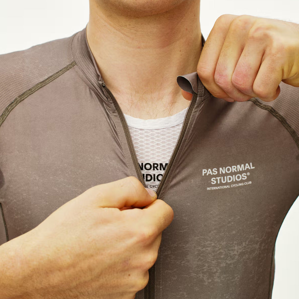 Maillot Pas Normal Studios Mechanism - Marron clair