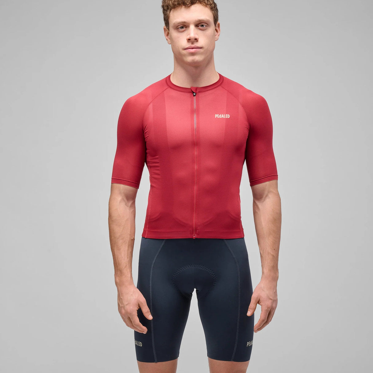 Maillot Pedaled Element Mesh - Rouge
