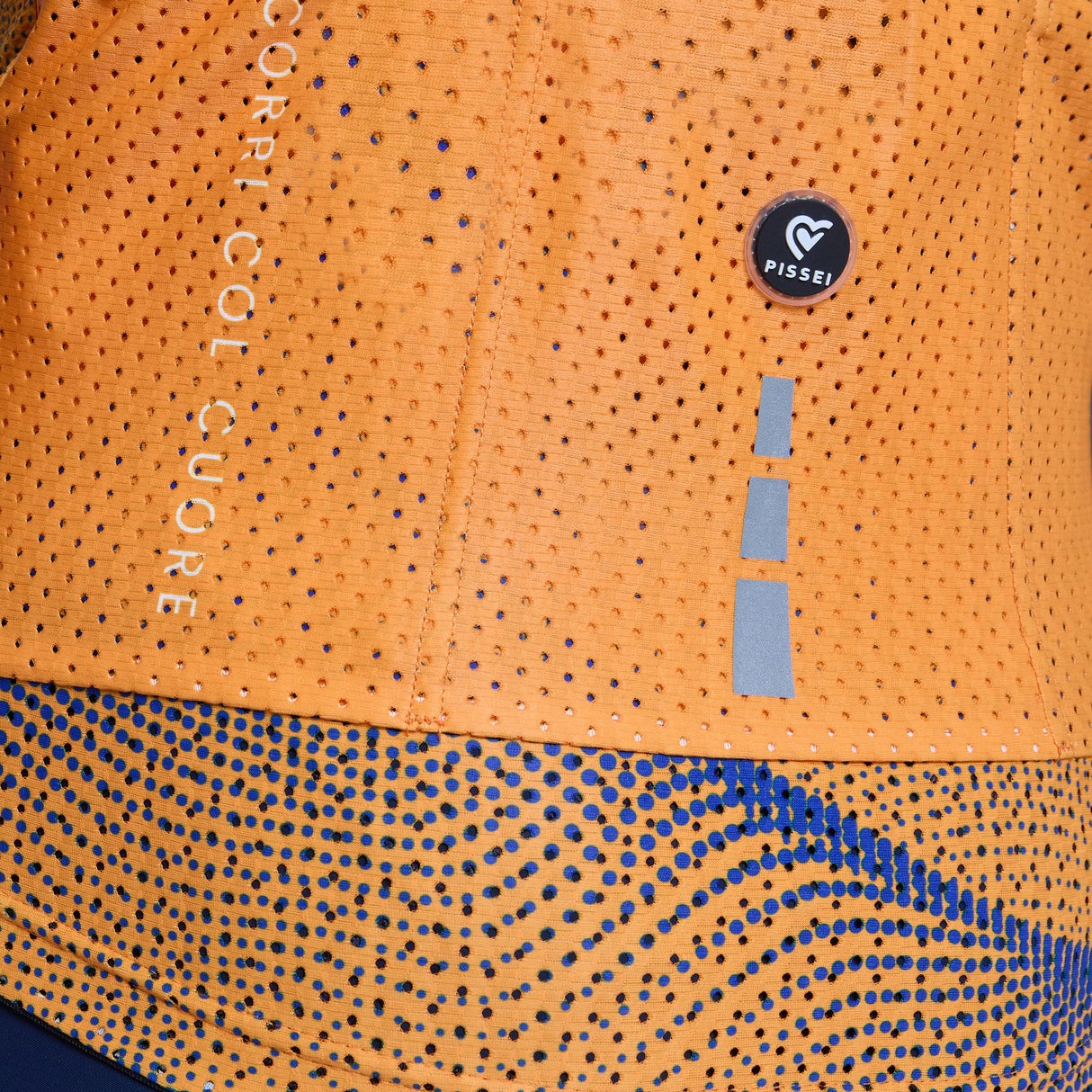 Maglia Pissei Sanremo - Arancio blu Pissei