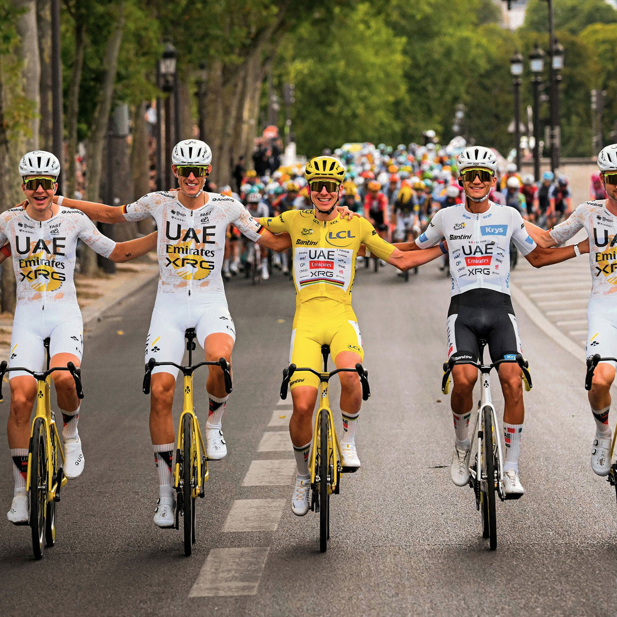 Maglia Pissei UAE Team Emirates - XRG 2026 Magistrale Superlight - TDF Celebration