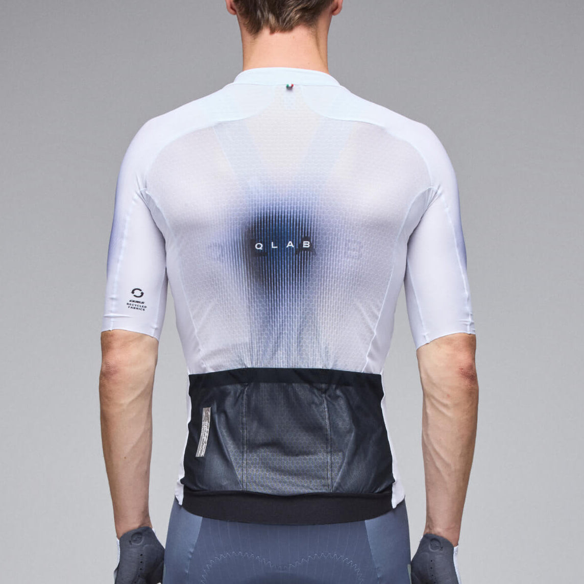 Maillot Q36.5 Gregarius Clima QLab - Blanc