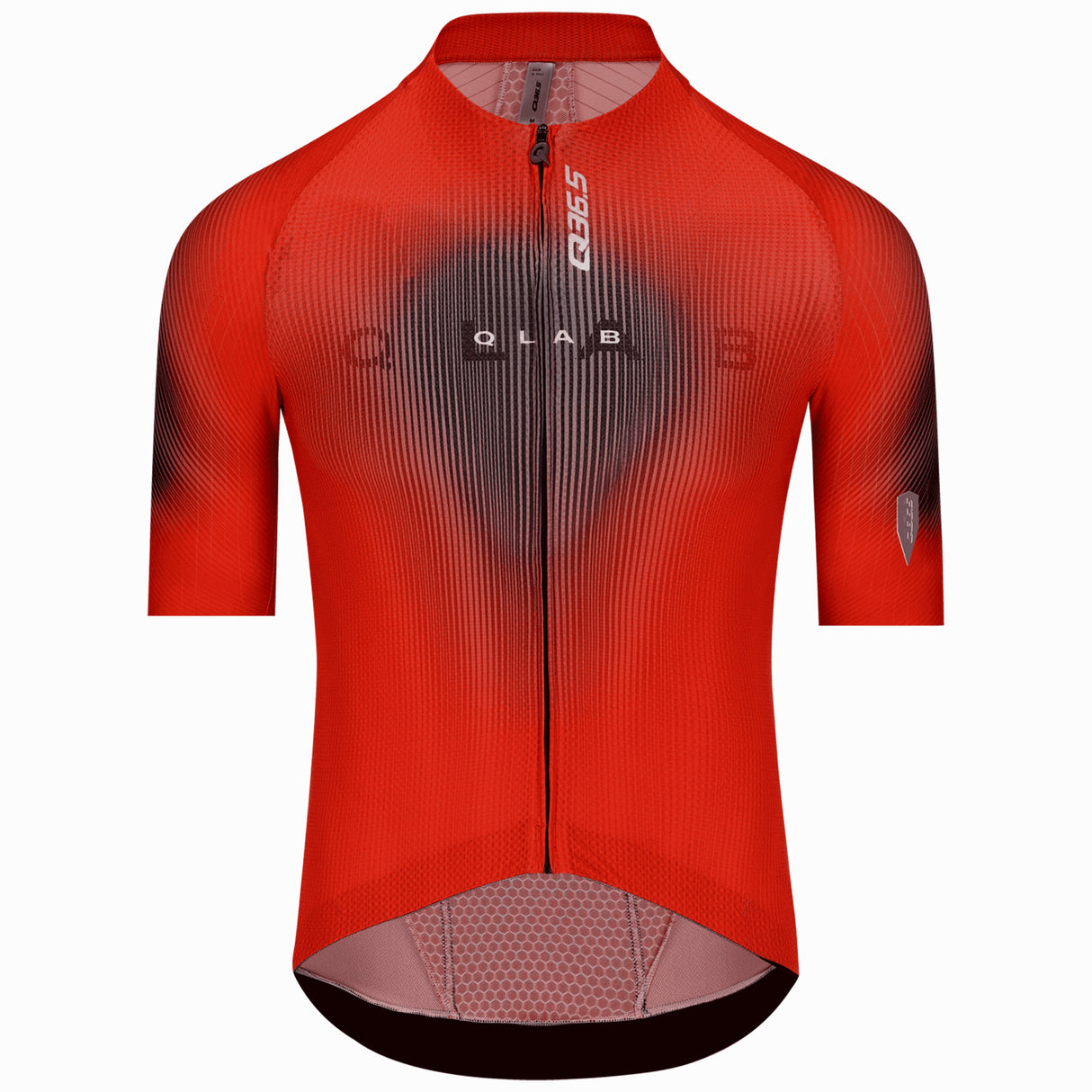 Maillot Q36.5 Gregarius Clima QLab - Rojo oscuro