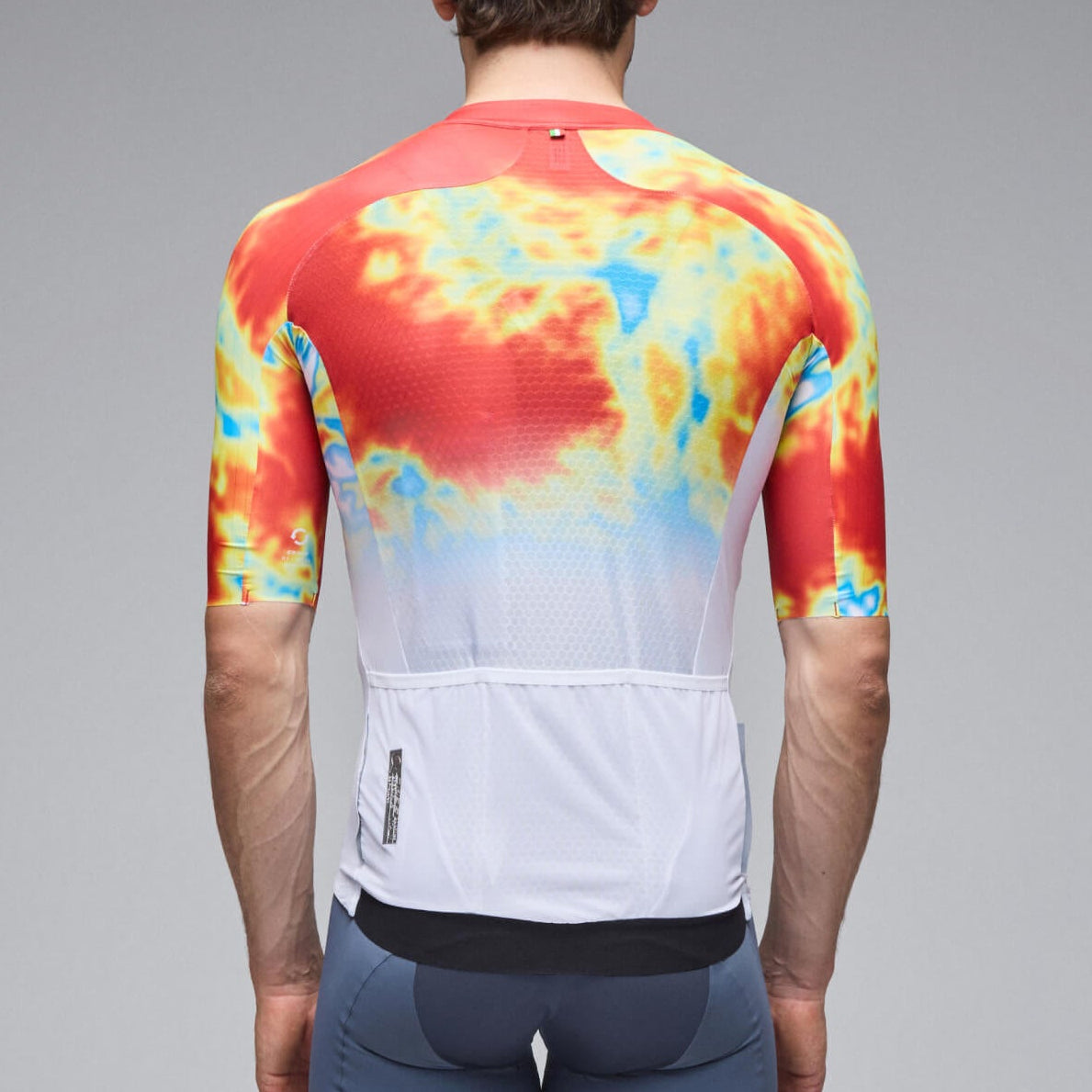 Q36.5 Gregarius Clima Weathermap trikot - Weiss