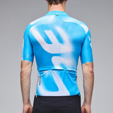 Q36.5 Gregarius Pro Big Logo trikot - Hellblau