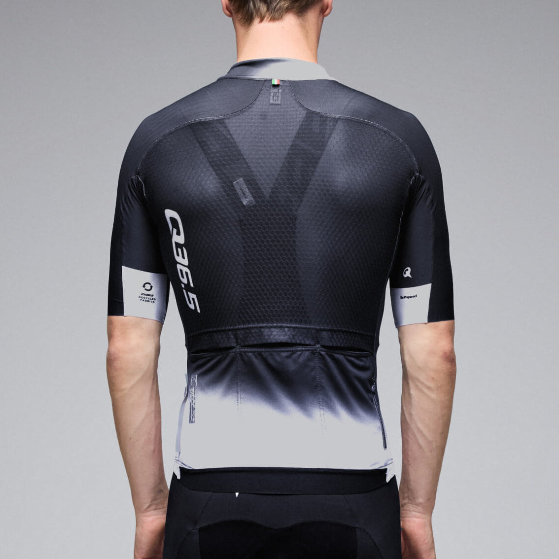 Maglia Q36.5 Gregarius Pro Collar Fade - Nero Q36.5