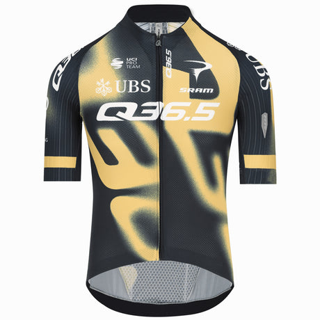 Maillot Q36.5 Gregarius Pro Team Off Road - Noir