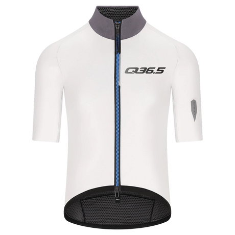 Maillot Q36.5 Rain Shell Aero - Blanc