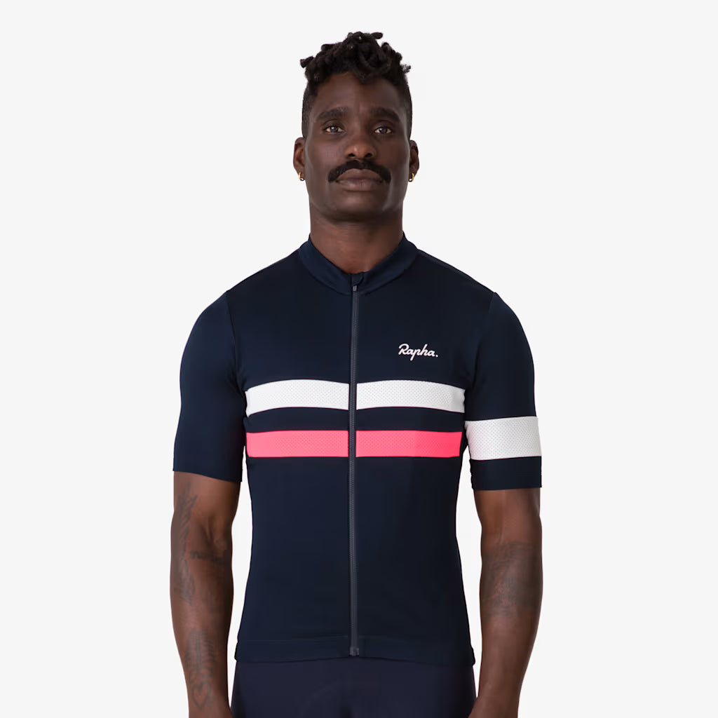 Maglia Rapha Brevet - Blu Rapha