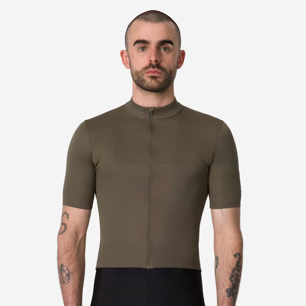 Maglia Rapha Brevet Element - Verde Rapha