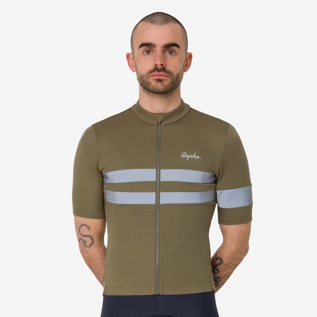 Maglia Rapha Brevet - Verde Rapha