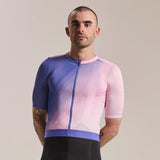 Maglia Rapha Pro Team Training 3 Surface Print - Blu Rapha