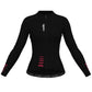 Maillot femme manches longues Rh+ Aries - Noir
