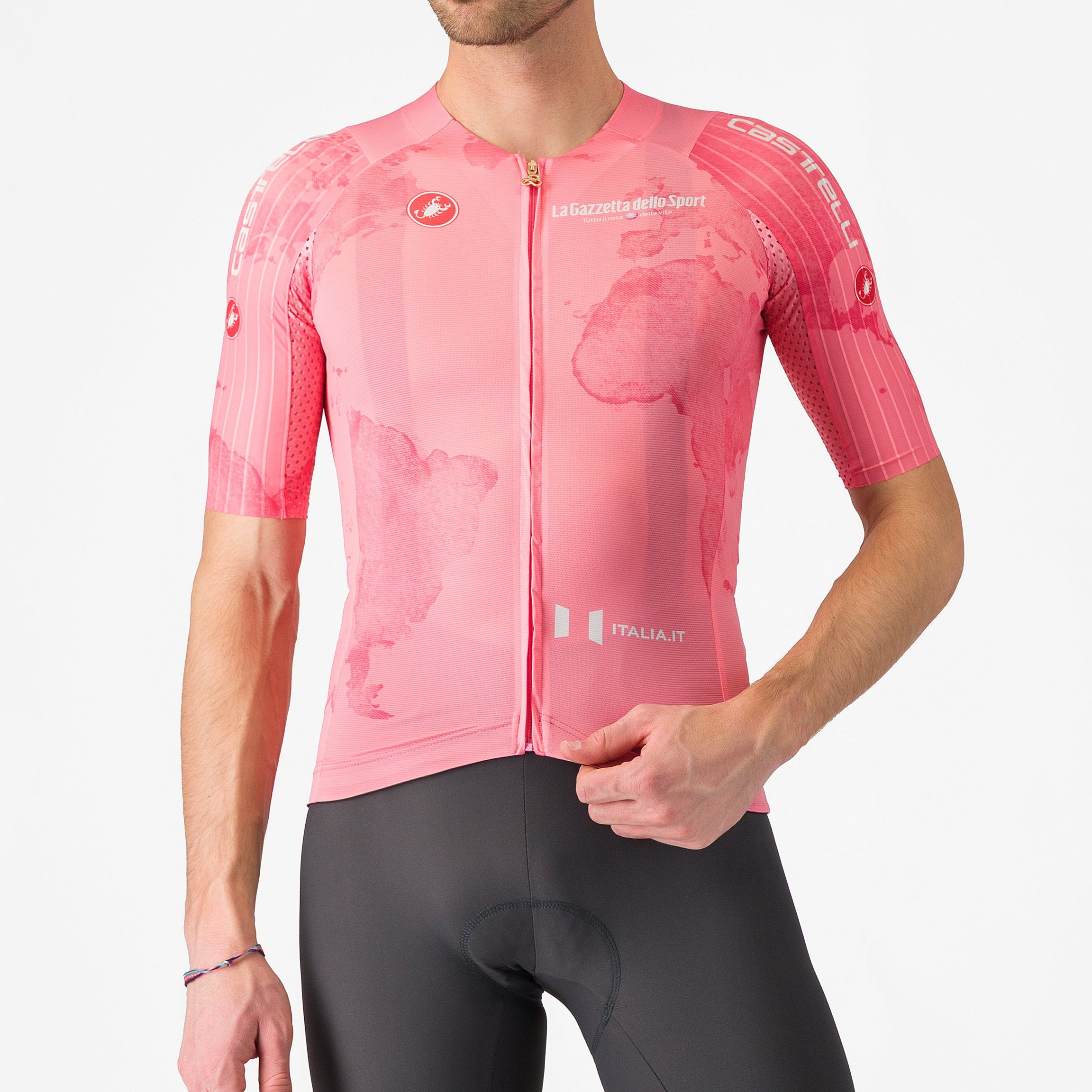 Maglia Rosa Giro d'Italia 2025 Race 8S Castelli