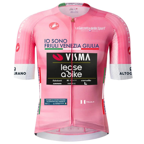 Maglia Rosa Giro d'Italia 2026 Race 8S - Jonas Vingegaard Yellow B.