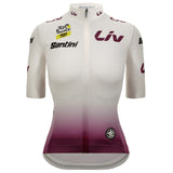 Maglia Santini Bianca donna Tour de France 2026 Fan Line