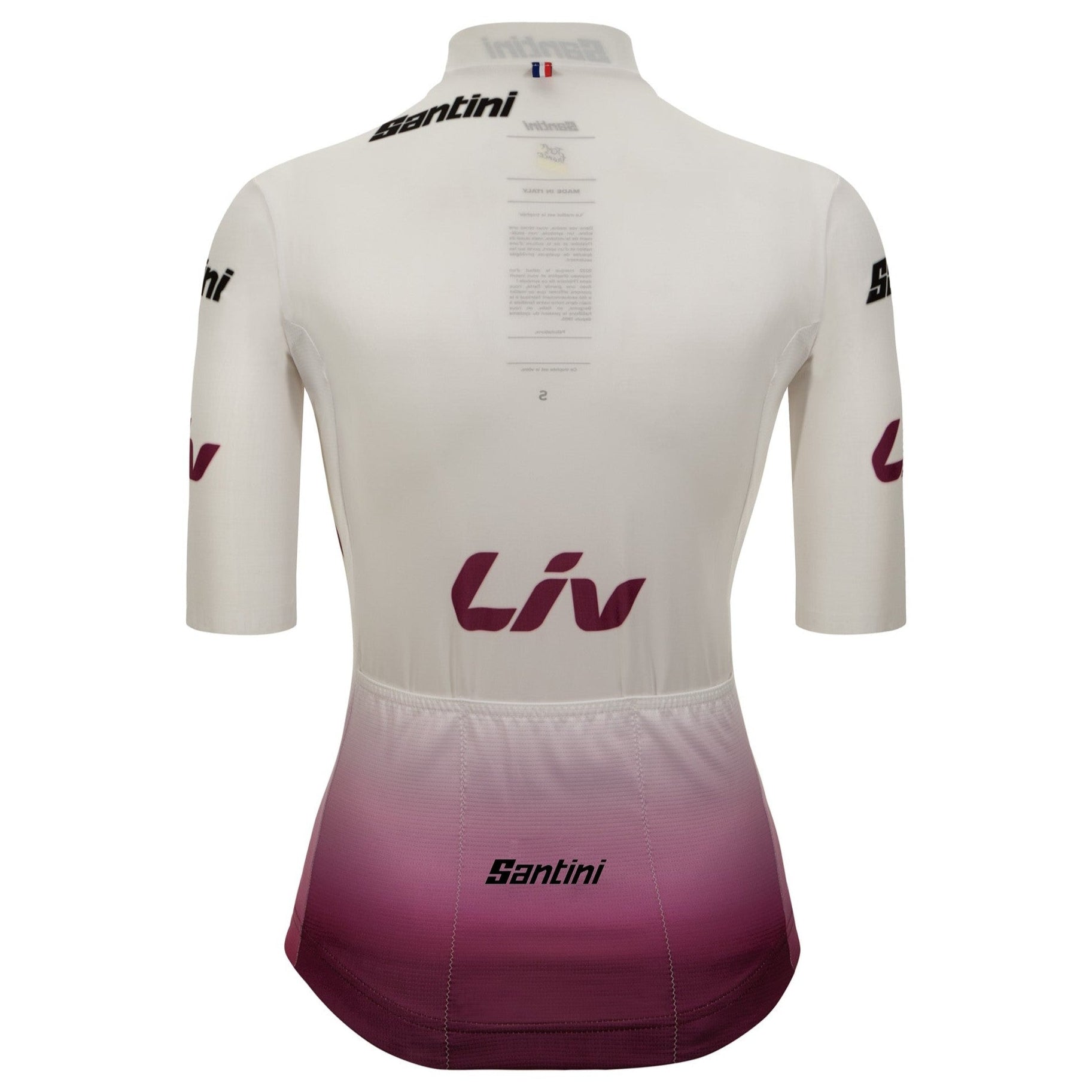 Tour de France 2026 Fan Line Santini Weiss frau trikot