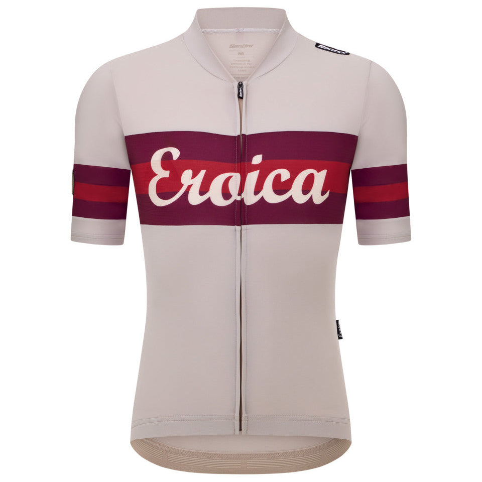 Maglia Santini Eroica Timo - Beige Santini