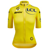 Maglia Santini Gialla donna Tour de France 2026 Fan Line