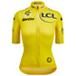 Maglia Santini Gialla donna Tour de France 2026 Fan Line