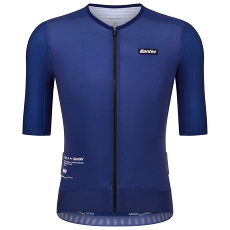 Santini Mads Pedersen Momentum Series jersey - Blue Santini