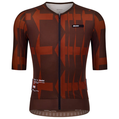 Santini Mads Pedersen Momentum Series jersey - Brown Santini