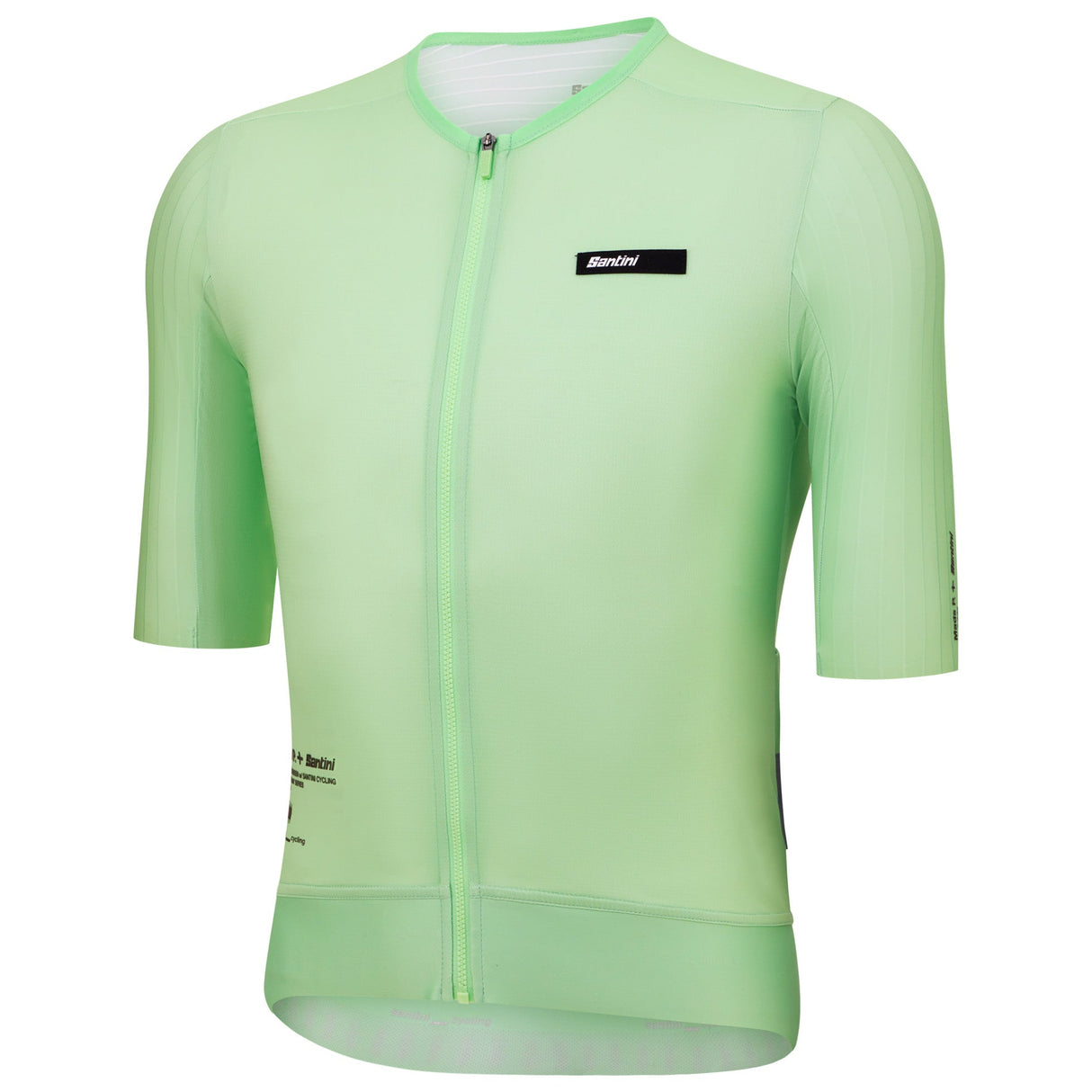 Maglia Santini Mads Pedersen Momentum Series - Verde Santini