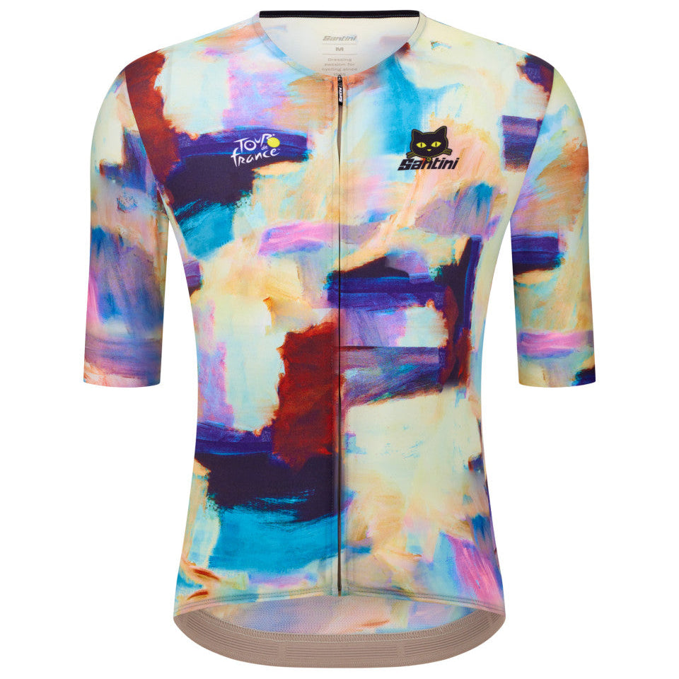 Maglia Santini Tour de France - Arrivée Montmartre Santini