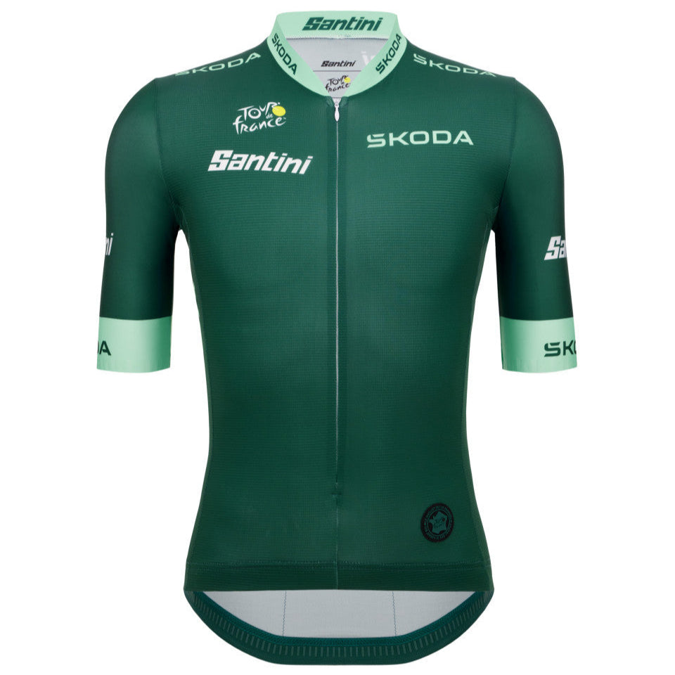 Maillot Santini Vert Tour de France Officiel 2026
