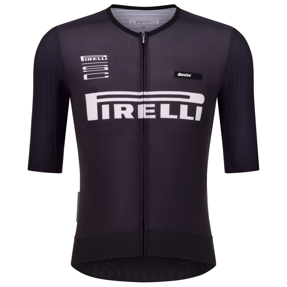 Maillot Santini x PIRELLI Fast - Negro