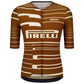 Maillot Santini x PIRELLI Sport Club - Marron
