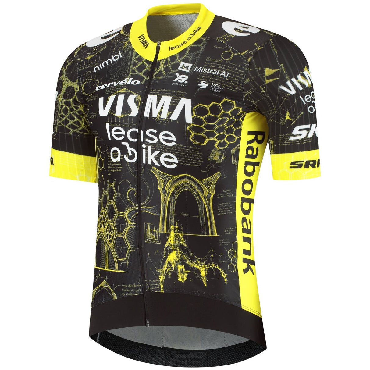 Maglia Team Visma Lease a bike 2026 Dream Like a Champion Premium Aero - Tdf Yellow B.