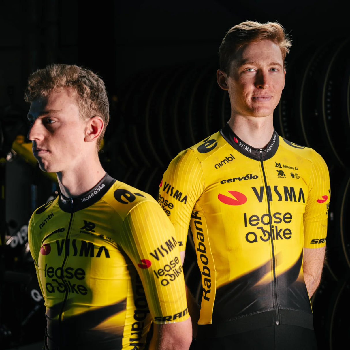 Maglia Team Visma Lease a bike 2026 Premium Yellow B.