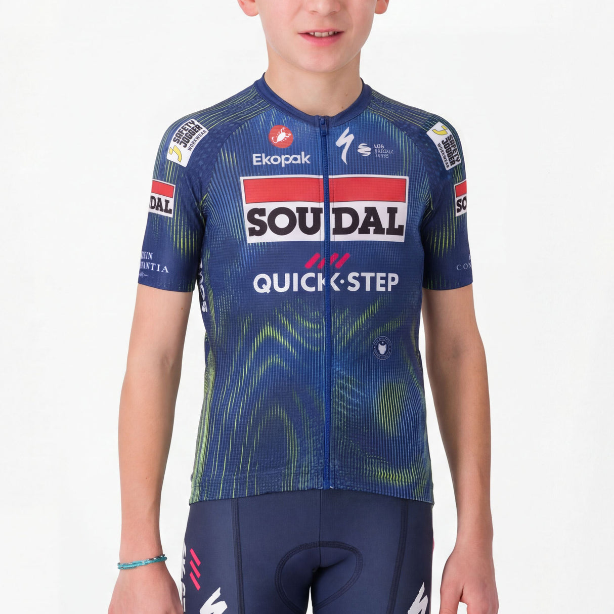 Maglia bambino Castelli Soudal Quick-Step 2026 Aero Castelli