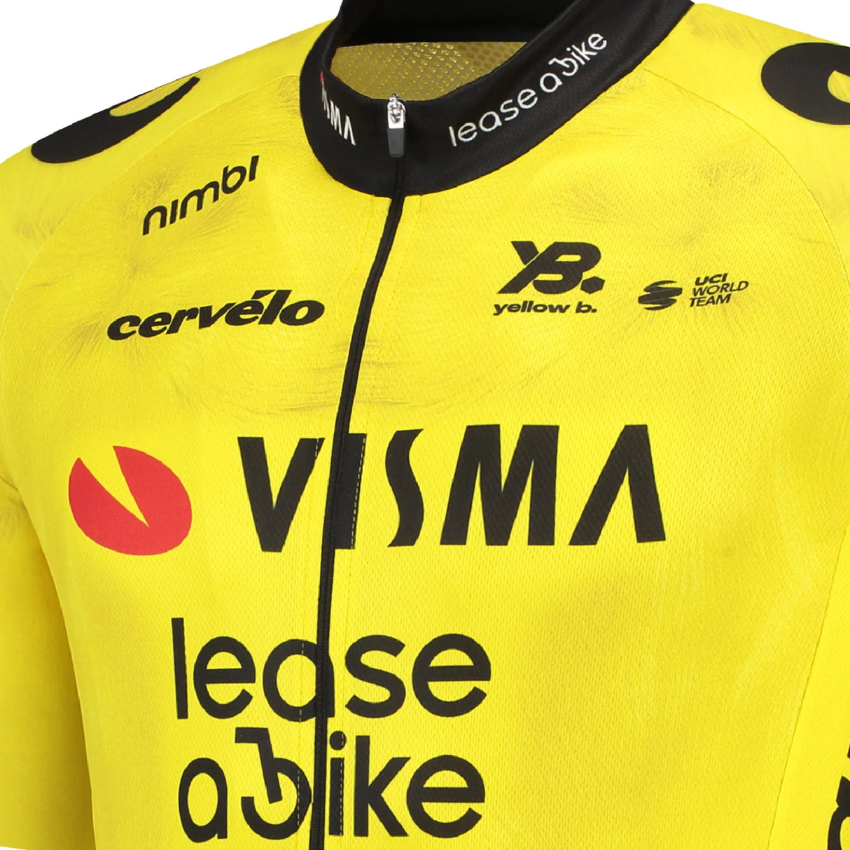 Maglia bambino Team Visma Lease a bike 2026 Yellow B.