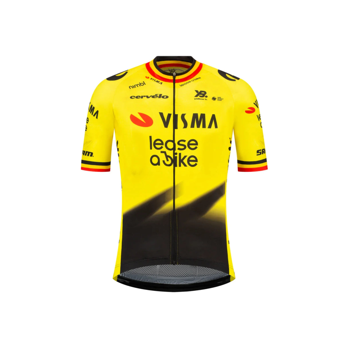 Maglia bambino Team Visma Lease a bike 2026 - Wout Van Aert Yellow B.