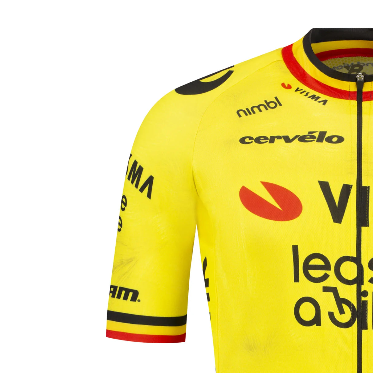 Maglia bambino Team Visma Lease a bike 2026 - Wout Van Aert Yellow B.