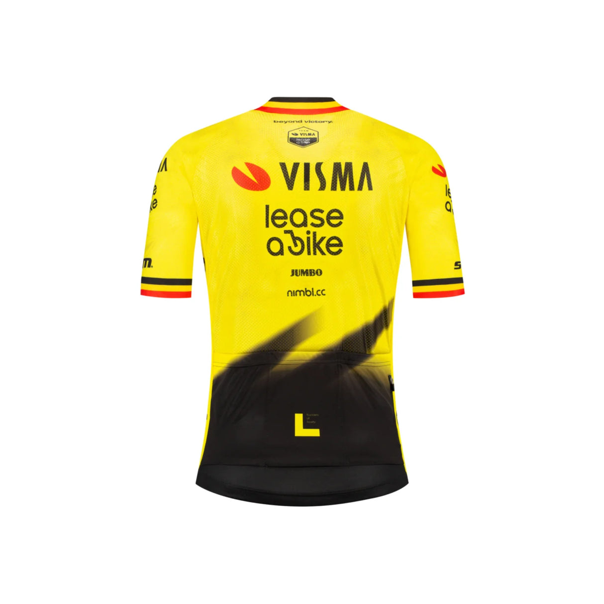 Maglia bambino Team Visma Lease a bike 2026 - Wout Van Aert Yellow B.