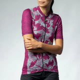 Ale Off Road Gravel Sunrise women jersey - Fuchsia