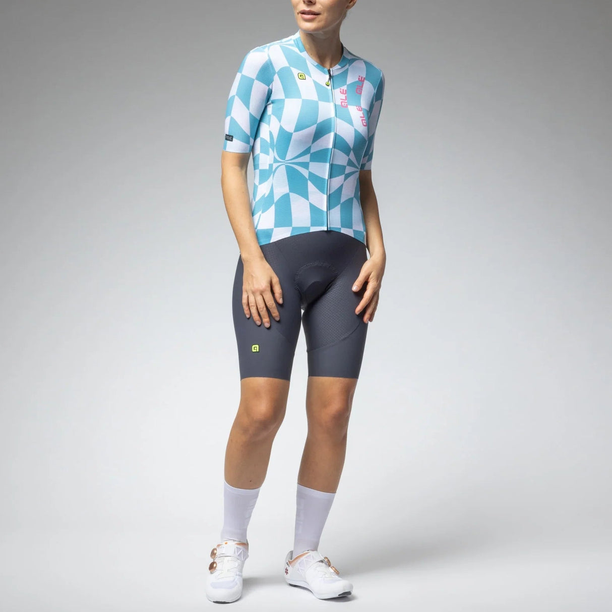 Maillot femme Ale PR-E Multiverso 2.0 - Vert