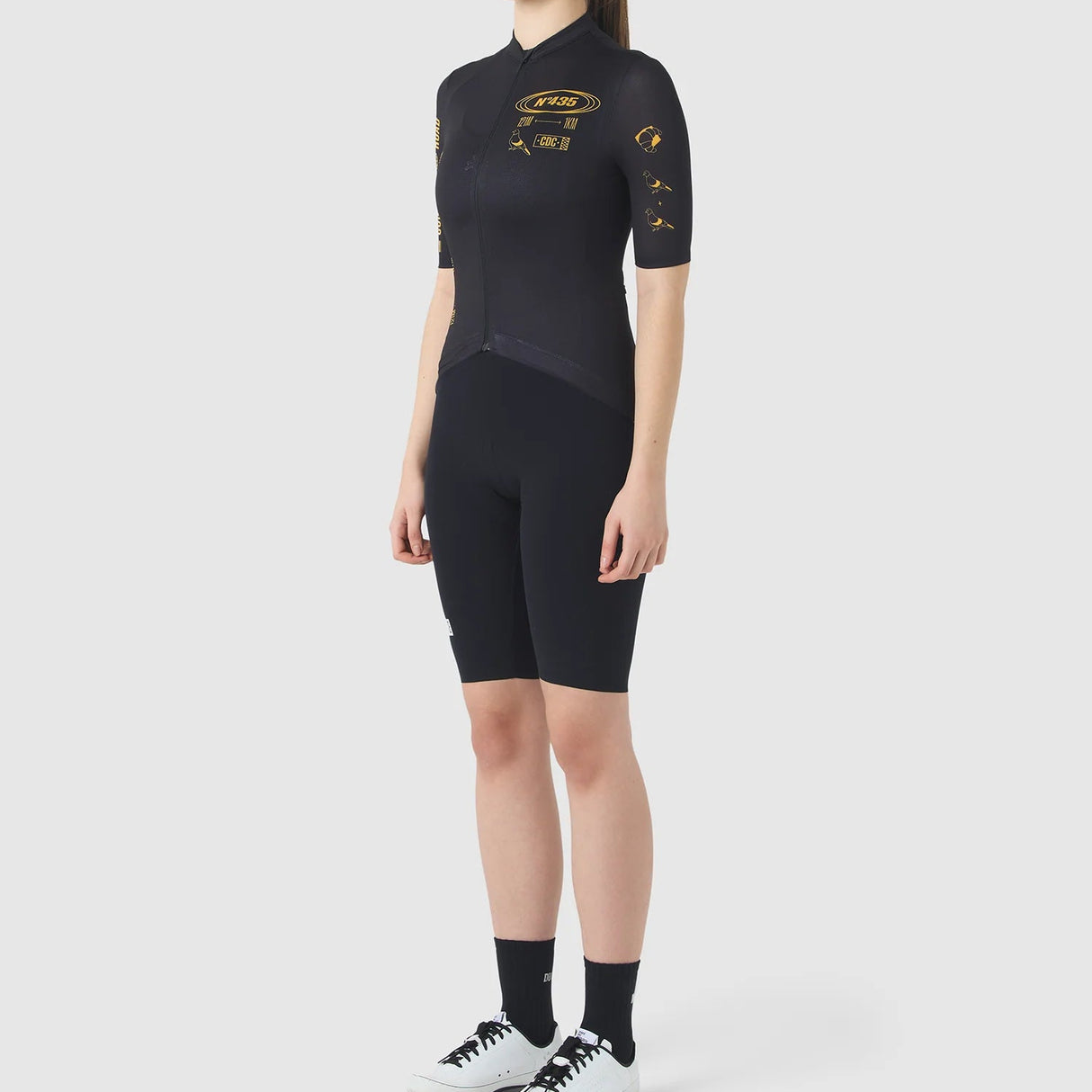 Maglia donna Cafe du Cycliste Paris - Nero Café du Cycliste