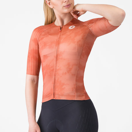 Maglia donna Castelli Aero Race 8S - Arancio Castelli