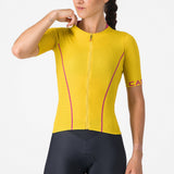 Castelli Anima Flow frau trikot - Gelb
