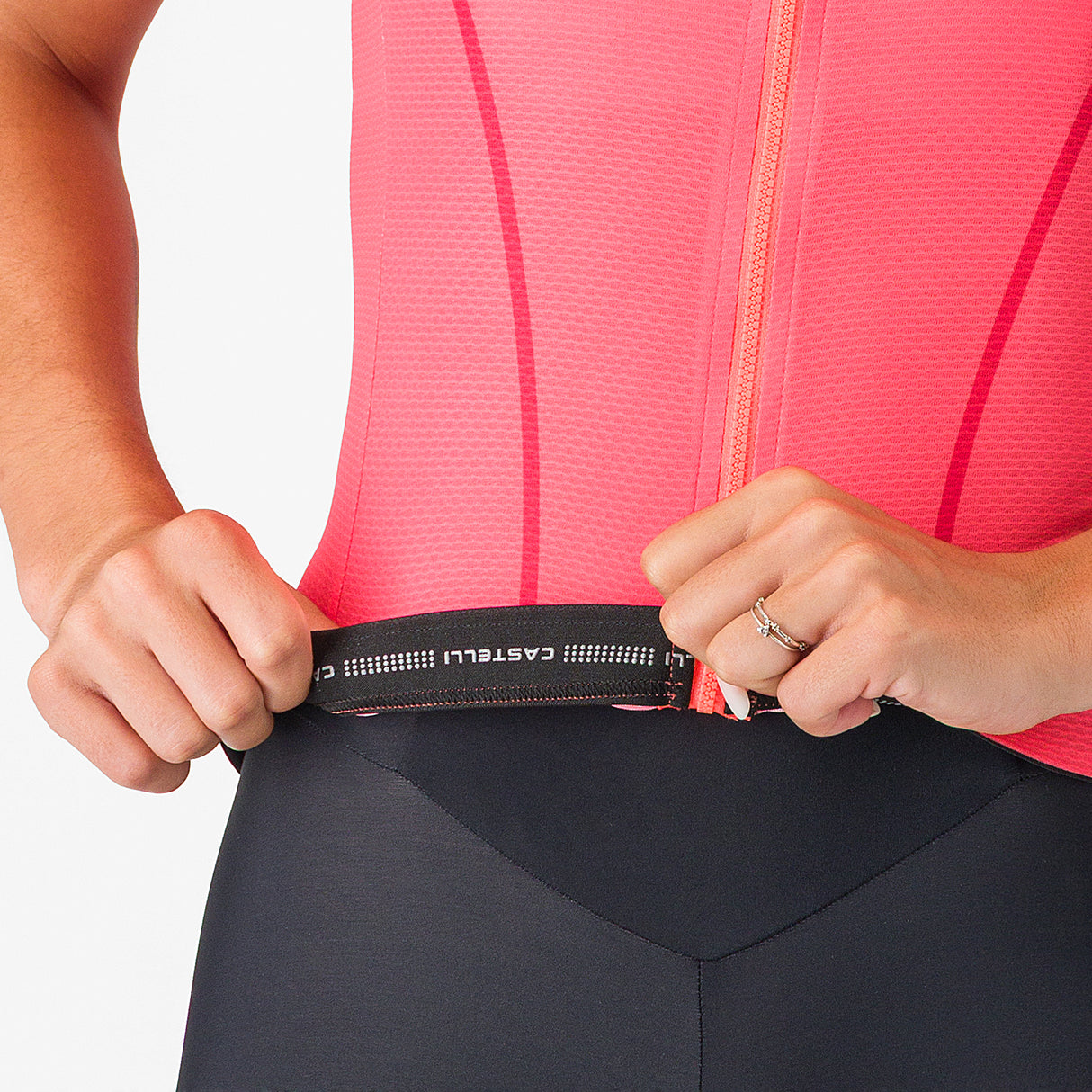 Maillot mujer Castelli Anima Flow - Rosa