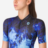 Maillot mujer Castelli Cosmic Vortex - Azul