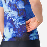 Maillot mujer Castelli Cosmic Vortex - Azul