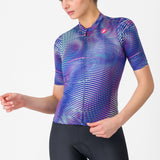 Castelli Cosmic Vortex woman jersey - Purple