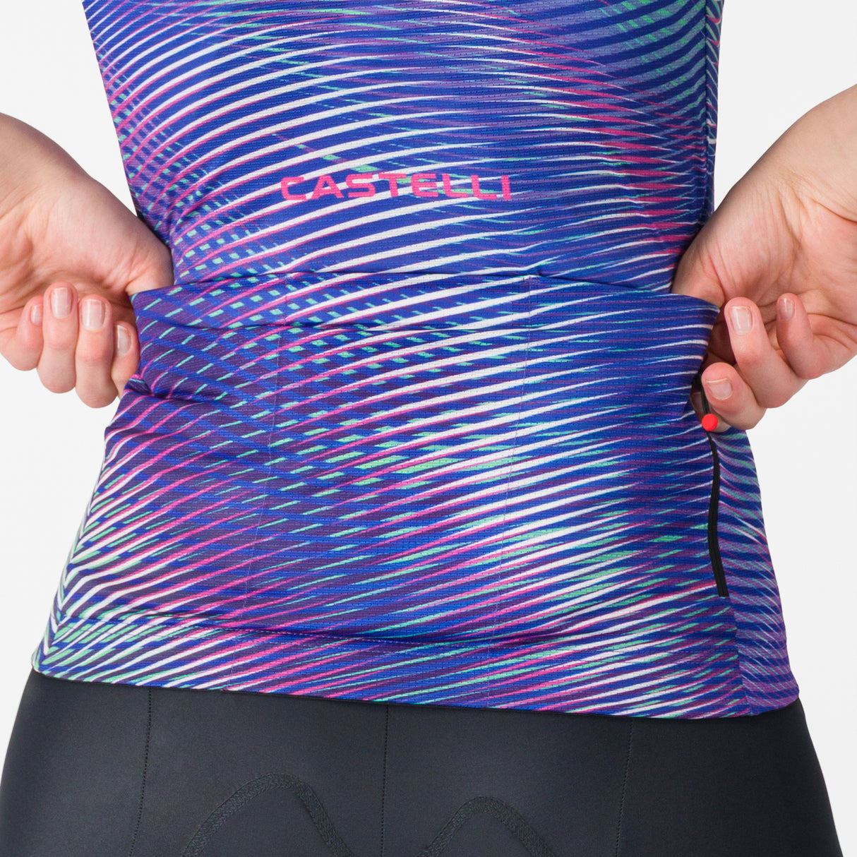 Castelli Cosmic Vortex woman jersey - Purple