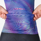 Castelli Cosmic Vortex woman jersey - Purple